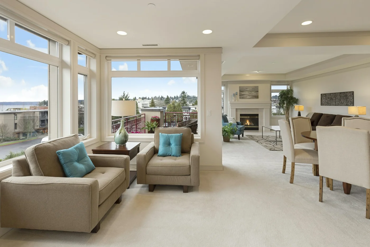 A furnished room, restyled — before room refresh